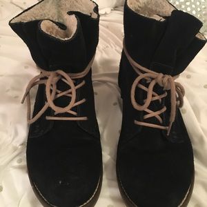 Black Steve Madden Booties